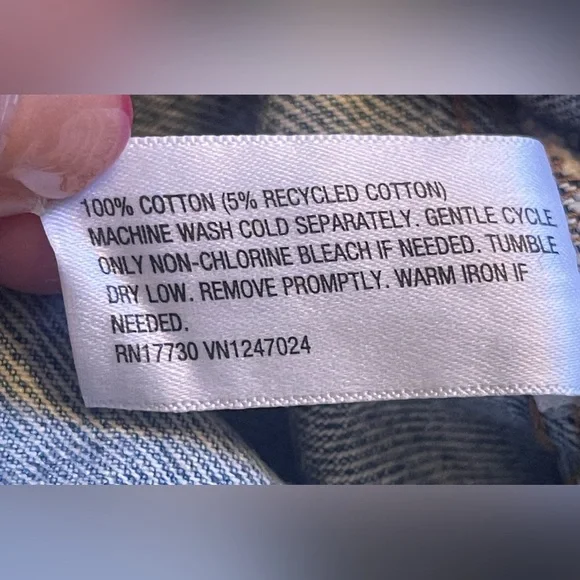 KBB KAHLANA Target Samira Medium Wash Button Down Denim Shirt Oversized M NWT - Picture 13 of 13